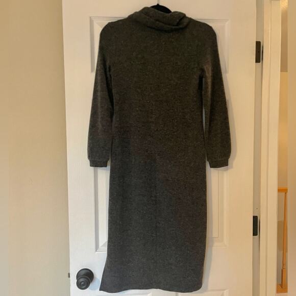 Banana Republic Factory Grey Midi Sweater Dress - Picture 2 of 6